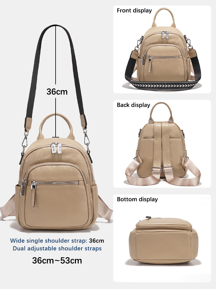 Zency Genuine Leather Small Ba - Women Bags For Office บทวิจารณ์และราคา