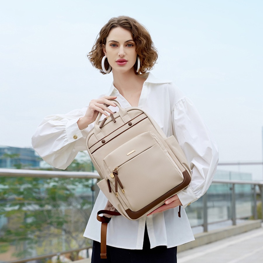 【New Arrival】Chic Beige & Brow - Women Bags Purses บทวิจารณ์และราคา