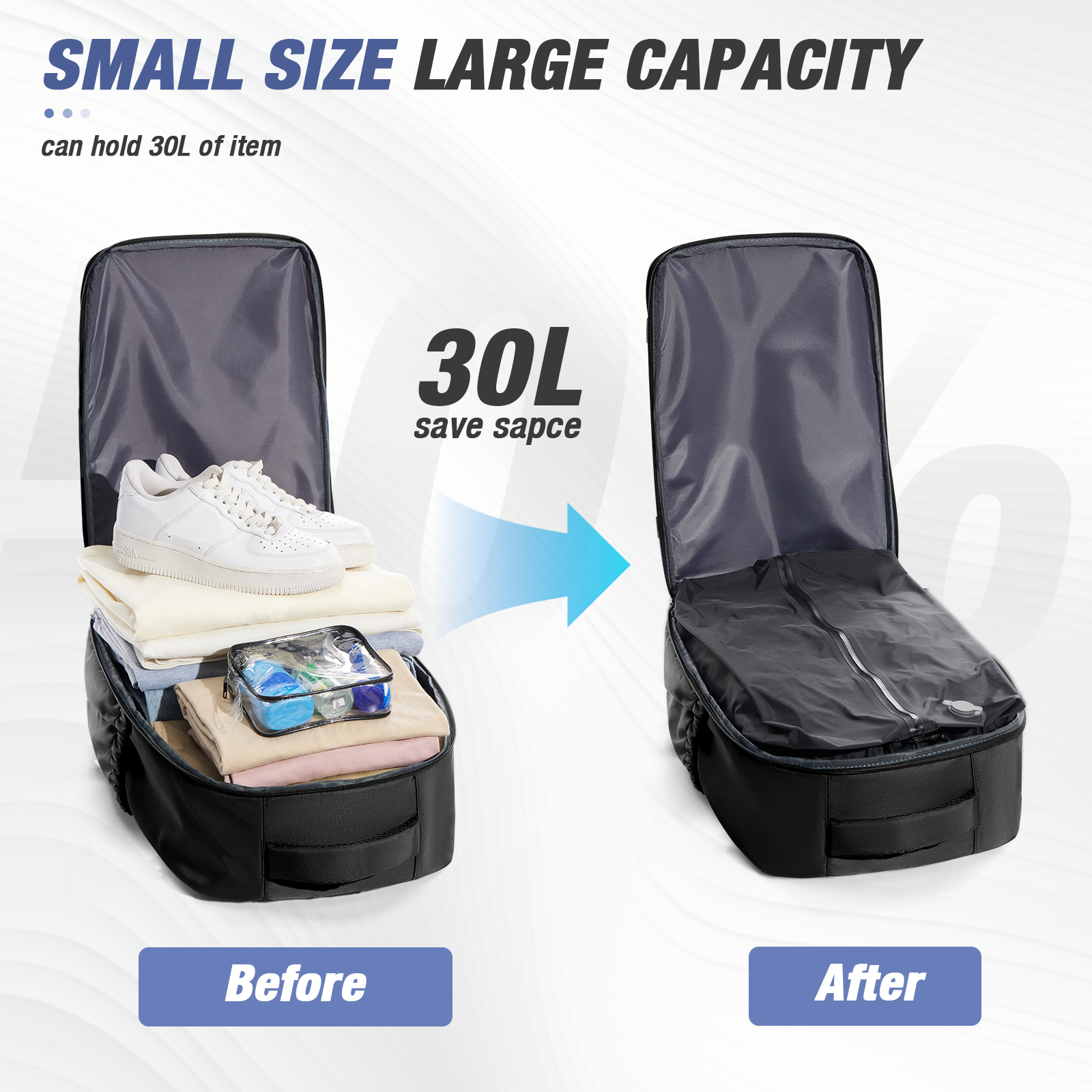 Vacuum Backpack, Travel Backpa - Women Bags Casual บทวิจารณ์และราคา
