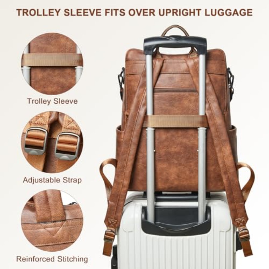 Laptop Backpack for Women 15.6 - Women Bags Purses บทวิจารณ์และราคา