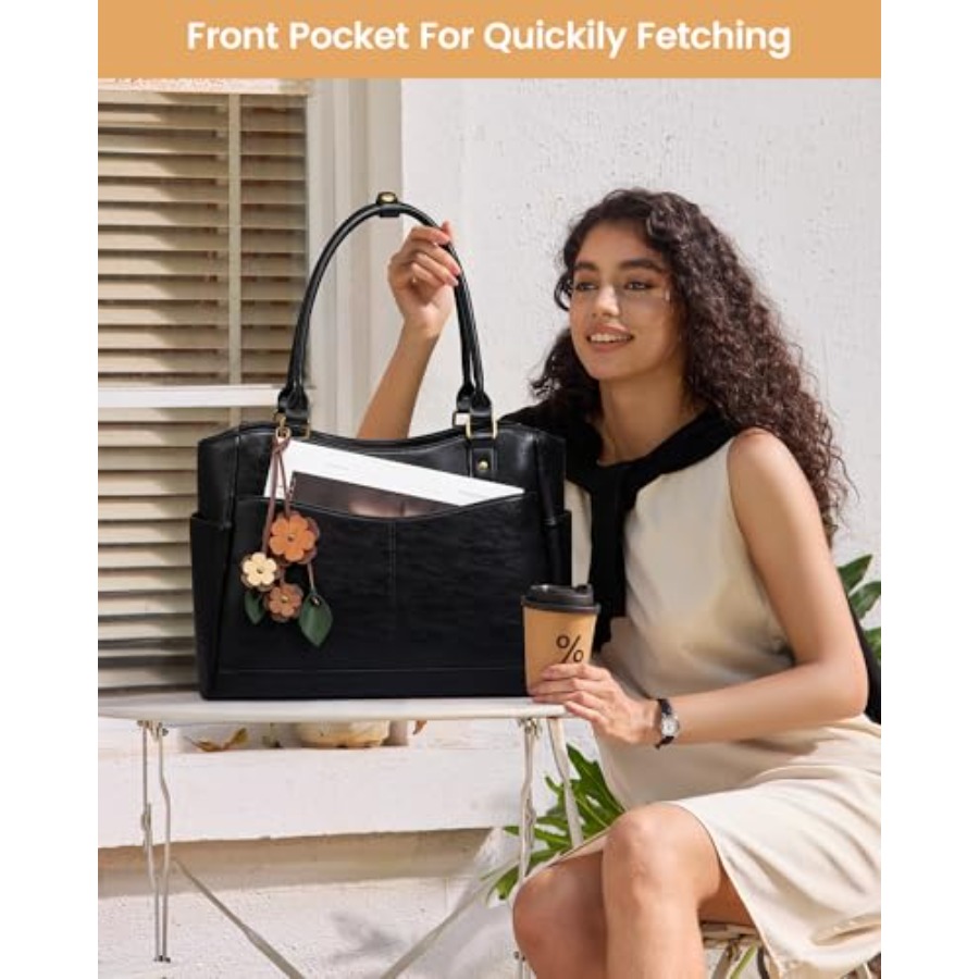 LOVEVOOK Laptop Bag for Women, - Women Bags For Office บทวิจารณ์และราคา