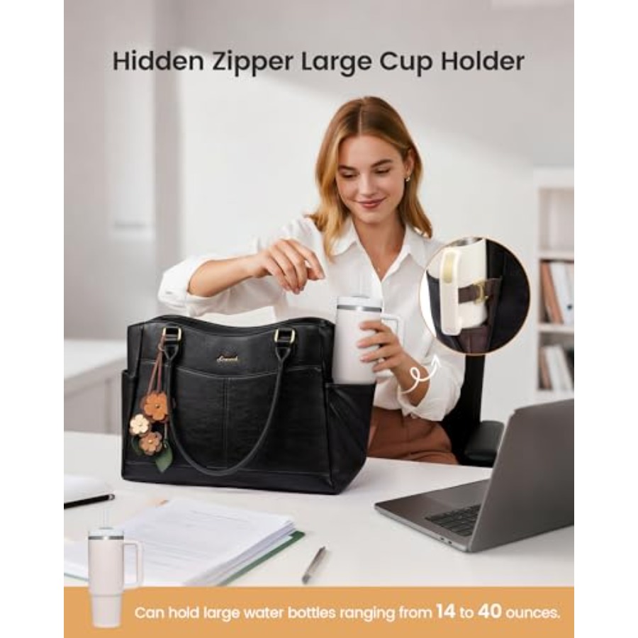 LOVEVOOK Laptop Bag for Women, - Women Bags For Office บทวิจารณ์และราคา