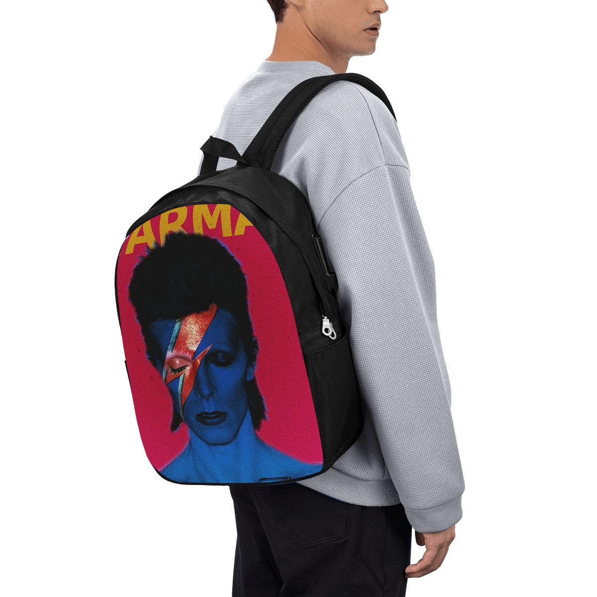 Davids Bowied Backpack Travel  - Women Bags Laptop บทวิจารณ์และราคา