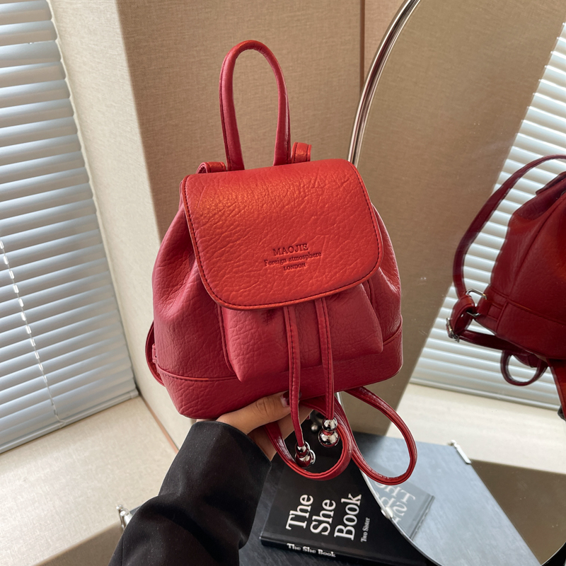 Solid Small String Backpacks P - Women Bags On Sale บทวิจารณ์และราคา