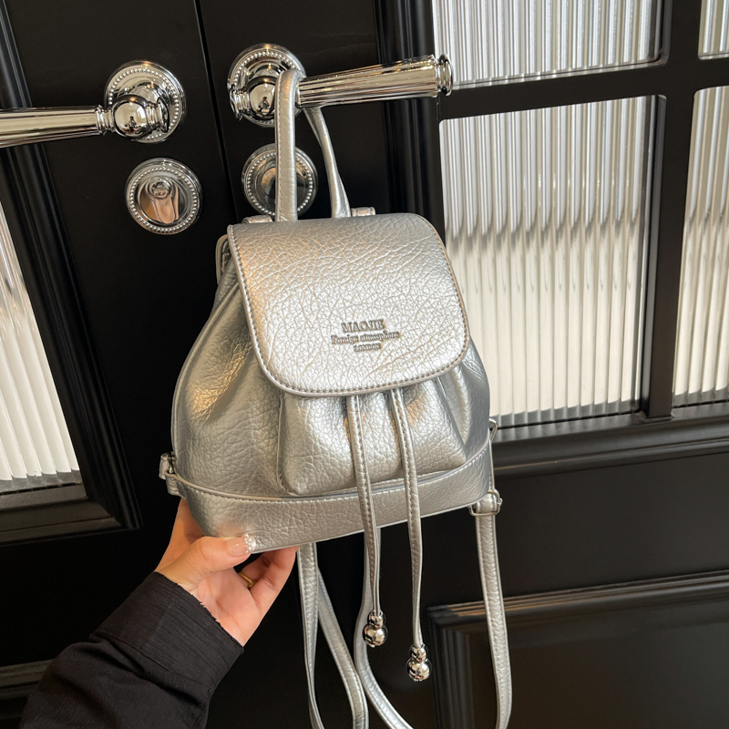 Solid Small String Backpacks P - Women Bags On Sale บทวิจารณ์และราคา