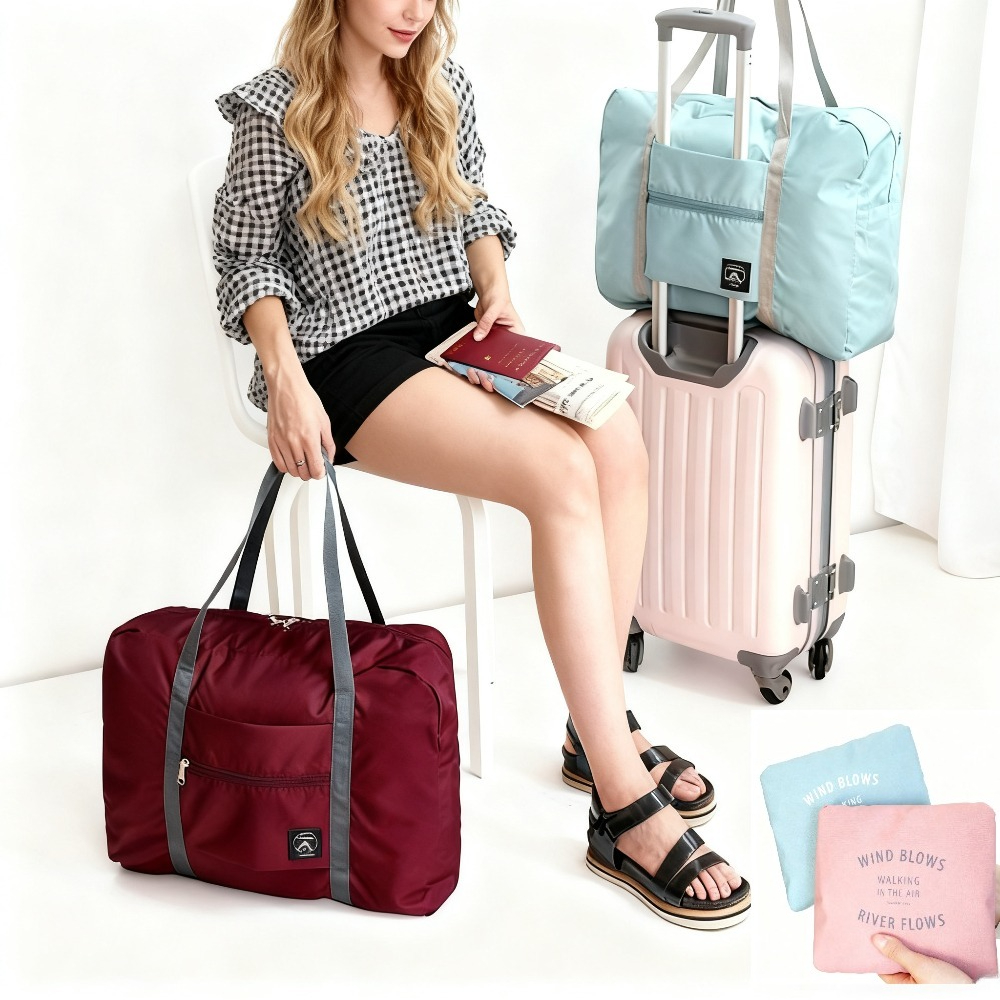 Foldable Travel Duffel Bag for - Women Bags Casual บทวิจารณ์และราคา