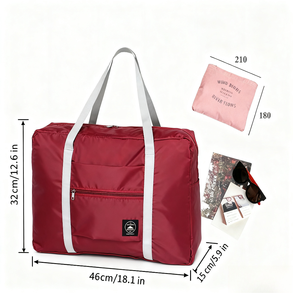 Foldable Travel Duffel Bag for - Women Bags Casual บทวิจารณ์และราคา