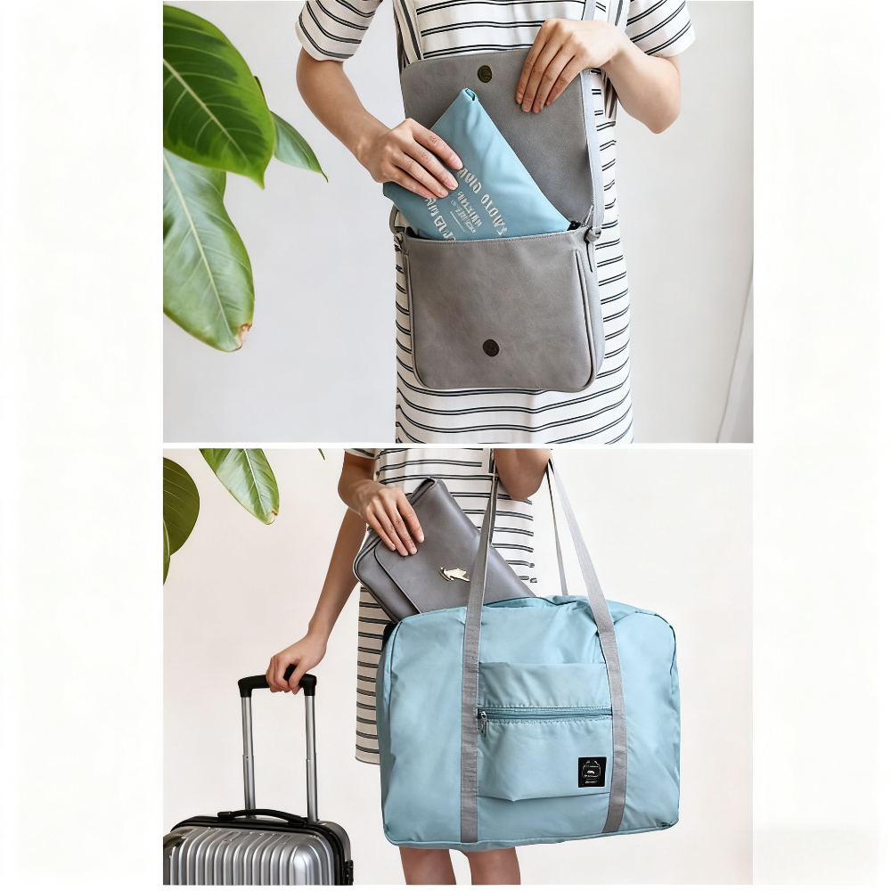 Foldable Travel Duffel Bag for - Women Bags Casual บทวิจารณ์และราคา