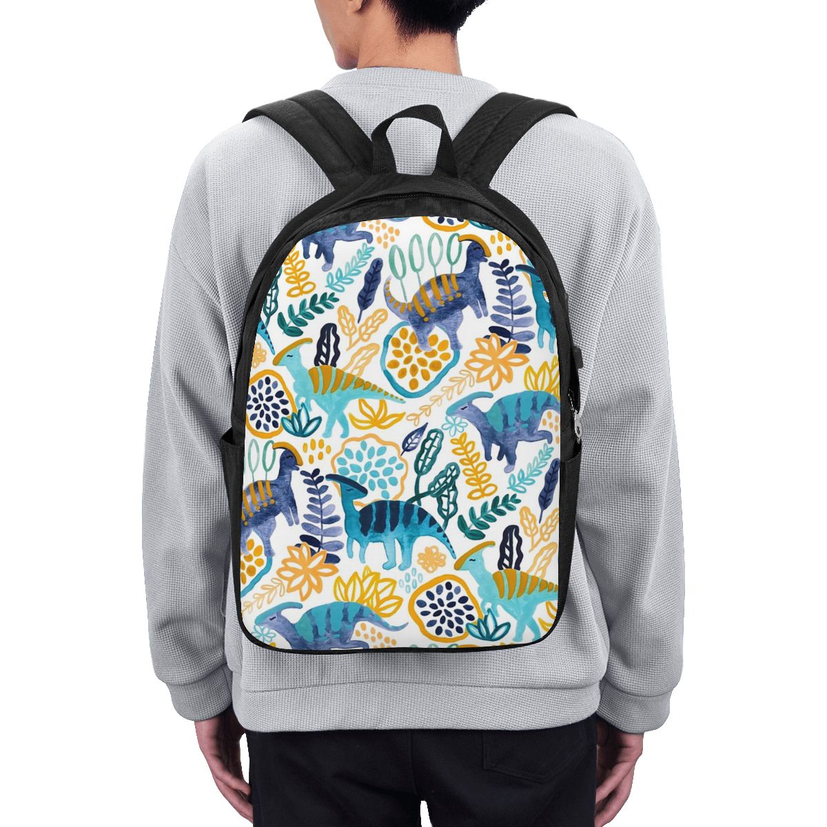 Gouache Parasaurolophuses Back - Women Bags Laptop บทวิจารณ์และราคา