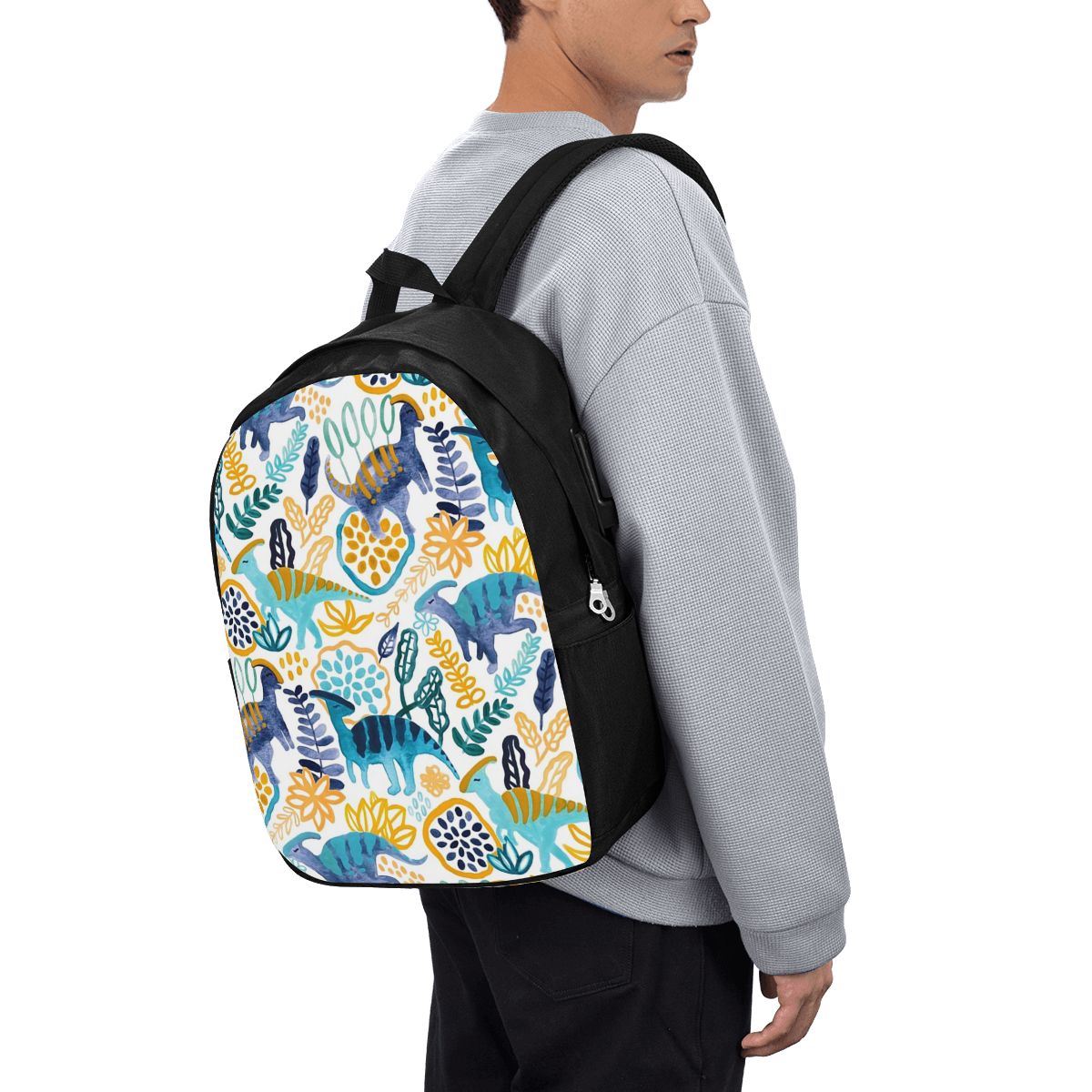 Gouache Parasaurolophuses Back - Women Bags Laptop บทวิจารณ์และราคา