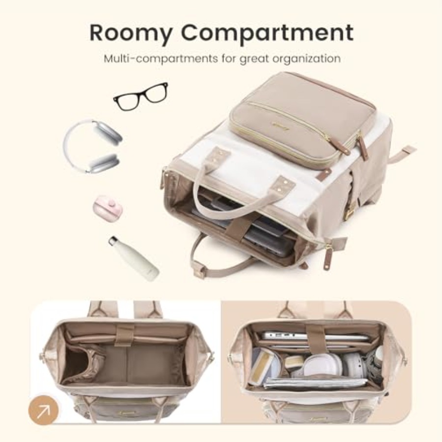 Laptop Backpack for Women Work - Women Bags Laptop บทวิจารณ์และราคา