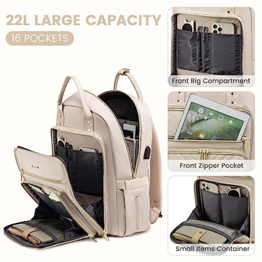 Laptop Backpack Women Teacher  - Women Bags For Work บทวิจารณ์และราคา