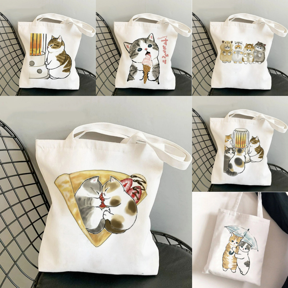 Kawai Cats and Food Creativity - Women Bags For Office บทวิจารณ์และราคา