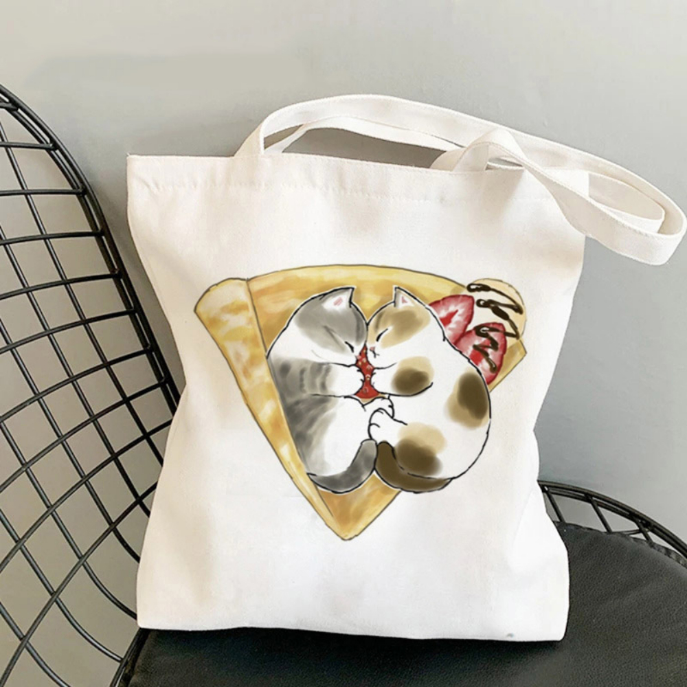 Kawai Cats and Food Creativity - Women Bags For Office บทวิจารณ์และราคา