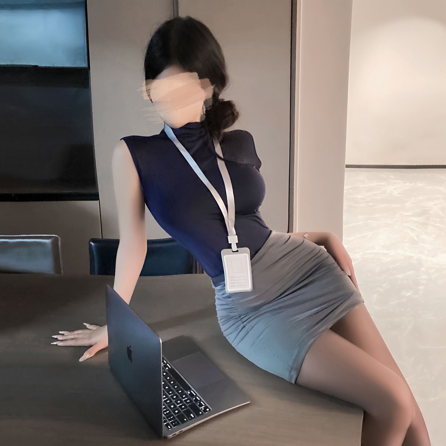 Sweet Skirts Set OL Sexy Pure  - Women Bags For Office บทวิจารณ์และราคา