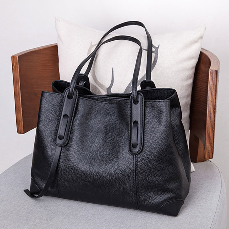 Genuine Leather Tote Bag Luxur - Women Bags On Sale บทวิจารณ์และราคา