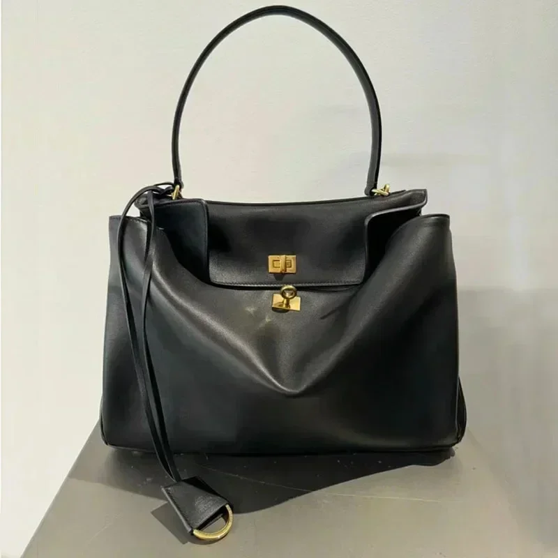 Luxury Gold Lock Designer Hand - Women'S Work Bags Designer บทวิจารณ์และราคา