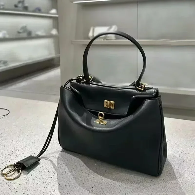 Luxury Gold Lock Designer Hand - Women'S Work Bags Designer บทวิจารณ์และราคา