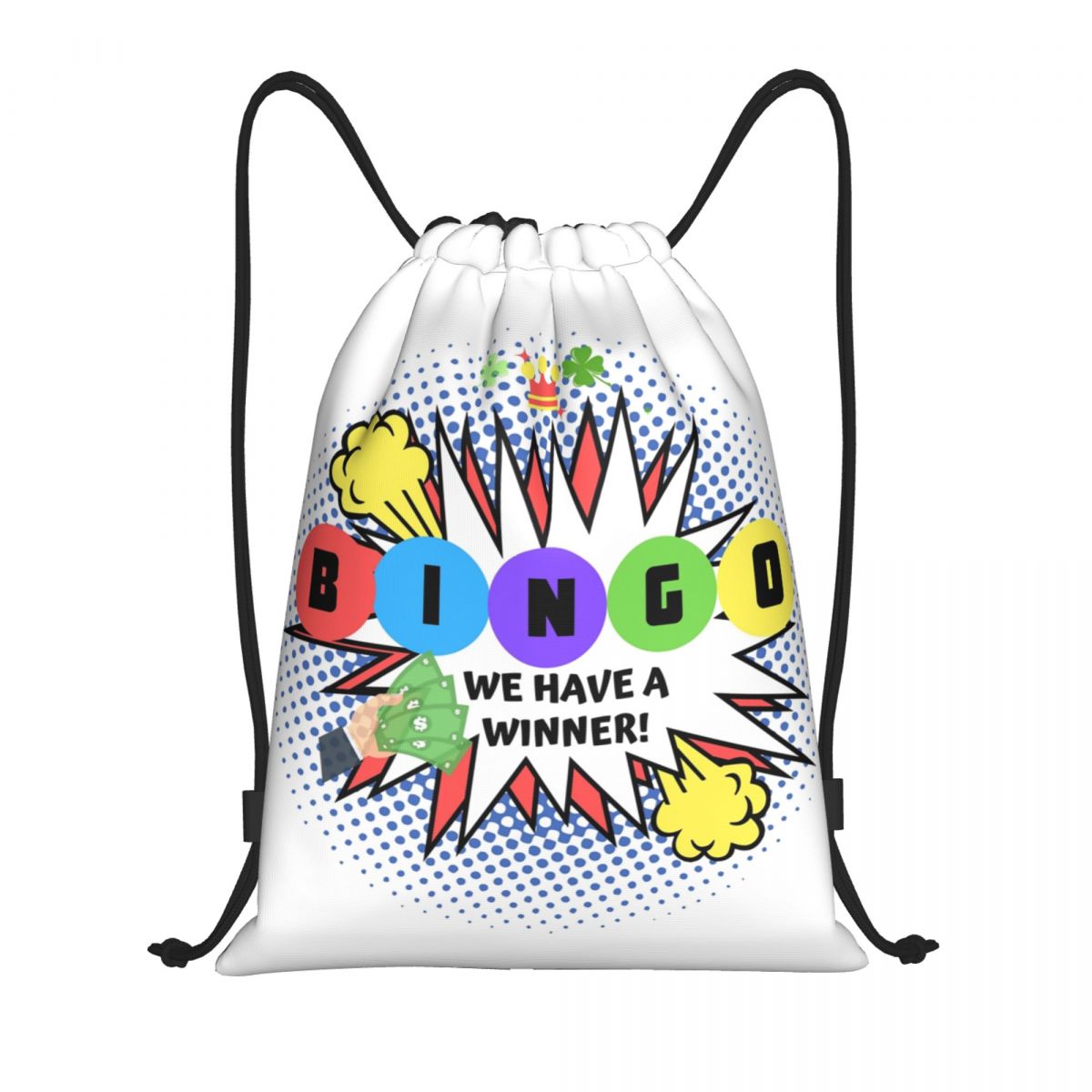 Bingo We Have A Winner Drawstr - Women Bags Winners บทวิจารณ์และราคา
